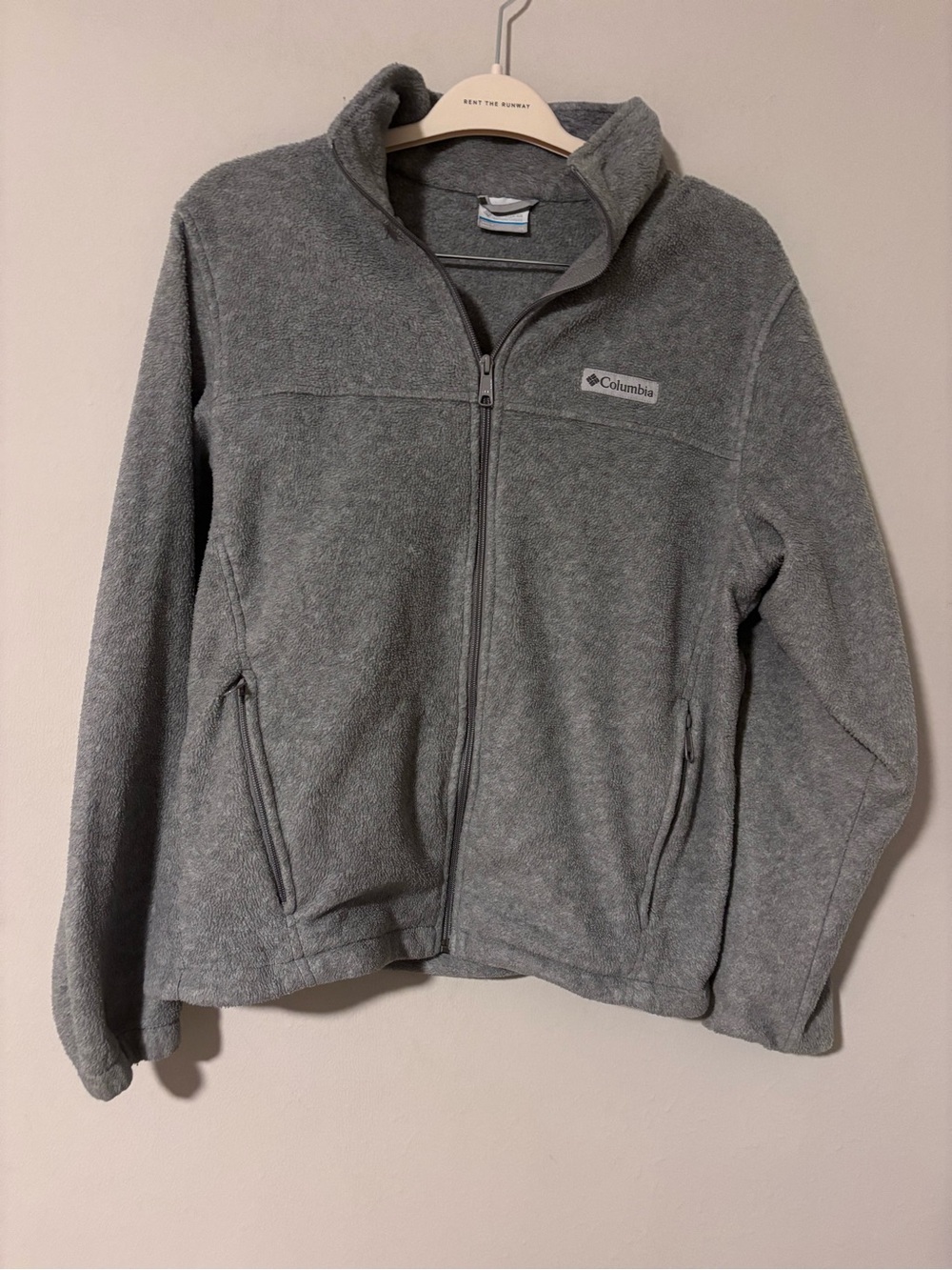 Columbia - Gray Full-Zip Fleece Jacket - size M
